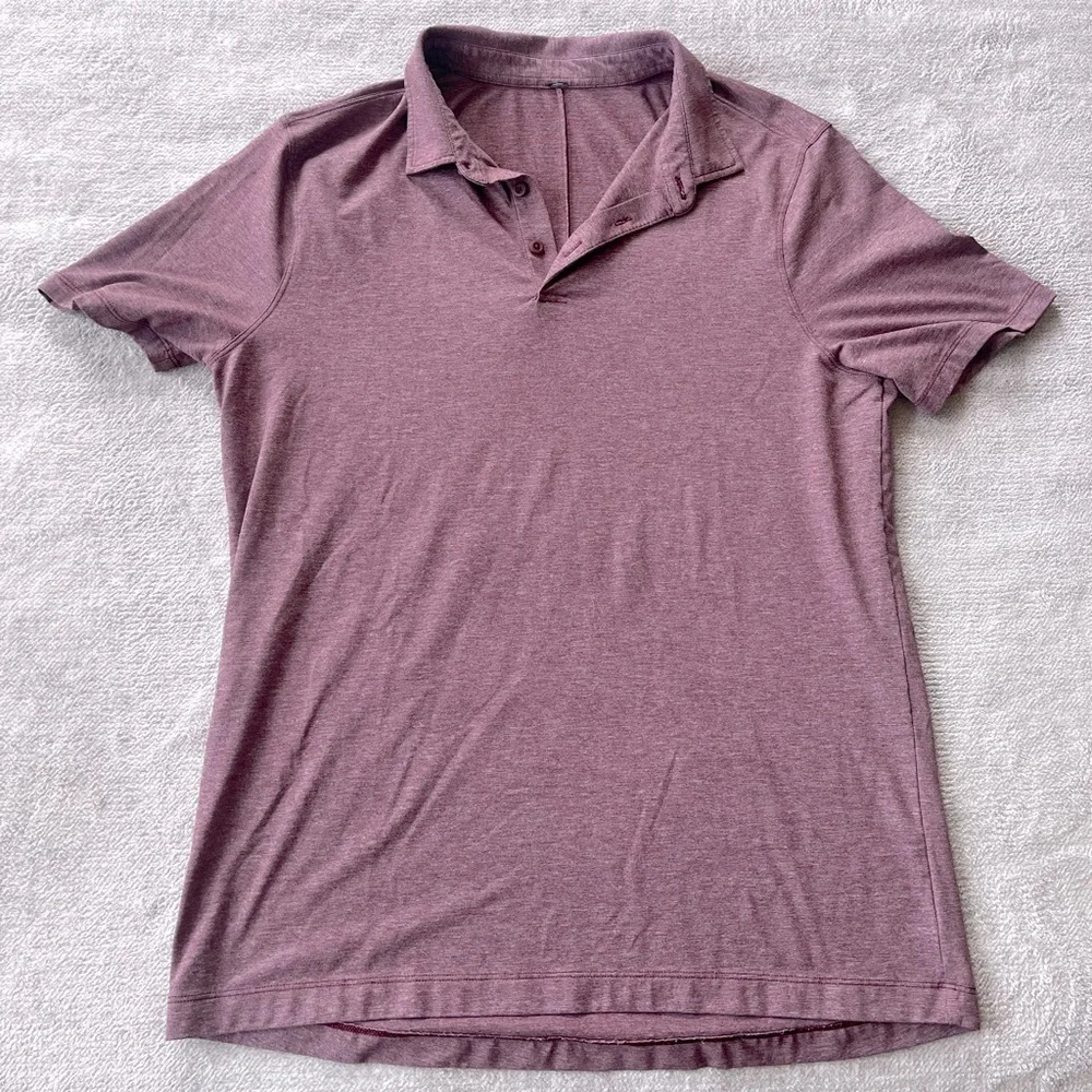 Lululemon Evolution Short Sleeve Polo Shirt
Heathered Red Merlot M - Picture 3 of 4